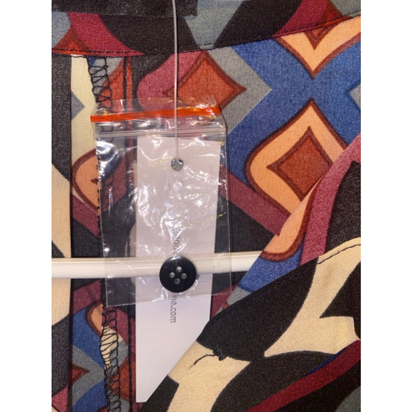 Women's Good Time U.S.A Dress, Size L, Black Multi - Picture 4 of 8